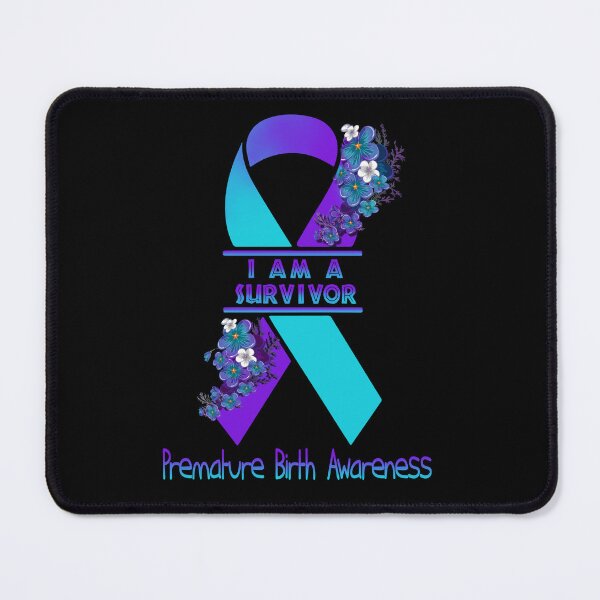 Item preview, I Am A Suvivor Ribbon Premature Birth Awareness designed and sold by heppenp.
