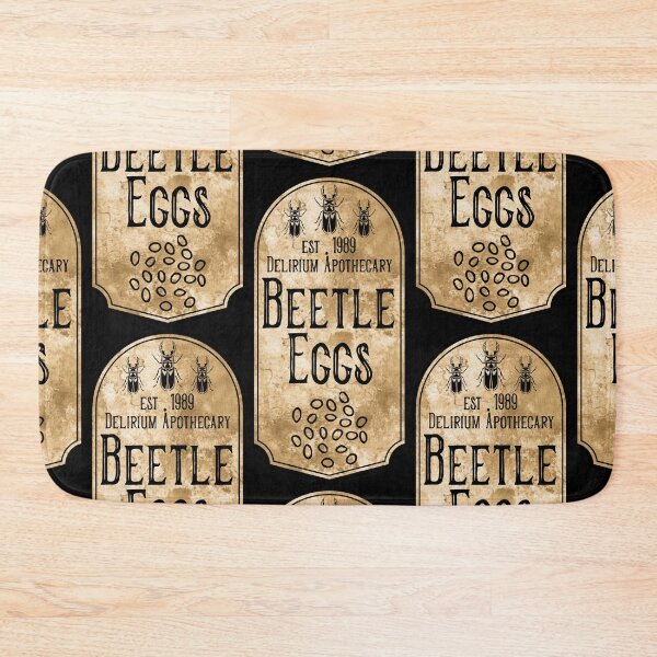 Item preview, Beetle Eggs potion label designed and sold by Haus of Delirium.
