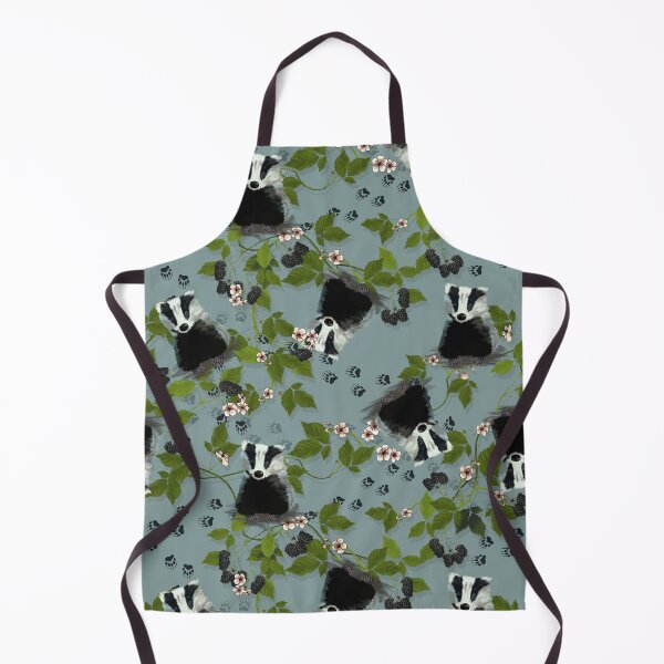 Item preview, Badgers and Blackberries designed and sold by WildBirdArt.