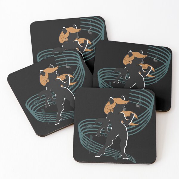 Item preview, Black background  Music cat designed and sold by KabronX.