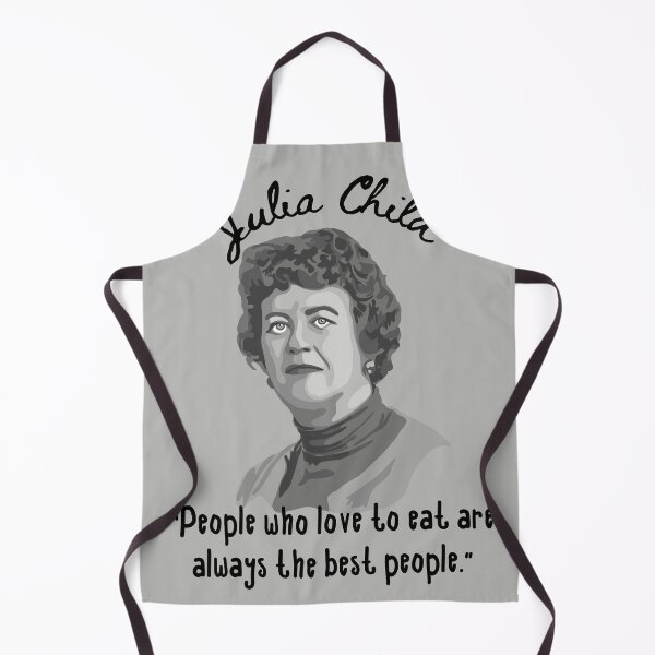Item preview, Julia Child Portrait and Quote designed and sold by Unhinged Heather.