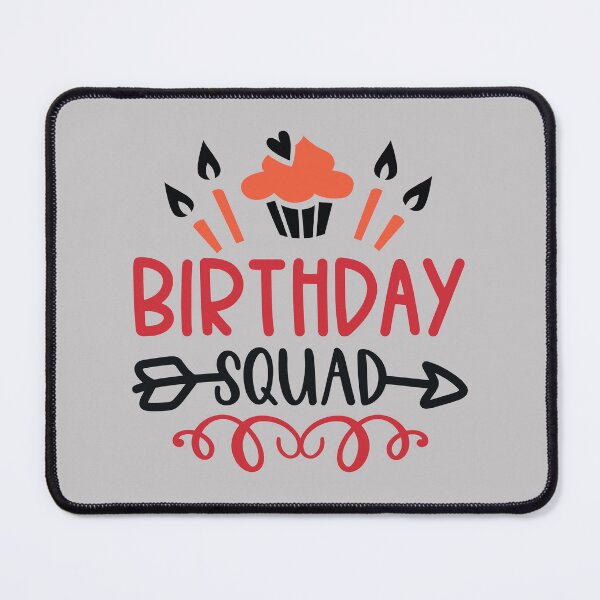 Item preview, birthday squad dad mother happy fun  designed and sold by NAZIMNADIR.