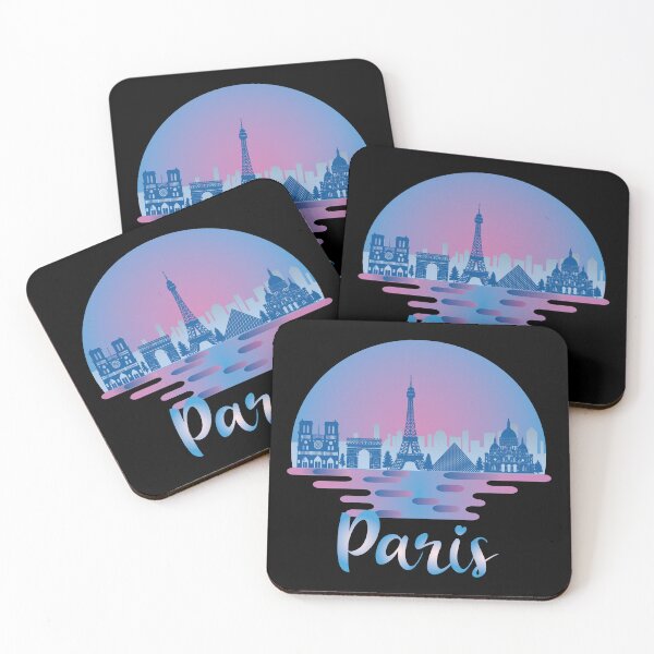 Artikelvorschau, Paris Skyline Frankreich Reisen entworfen und verkauft von TheInkElephant.