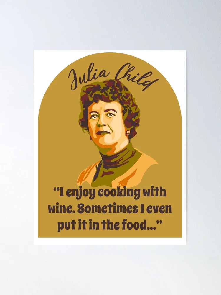 citas de comida julia child