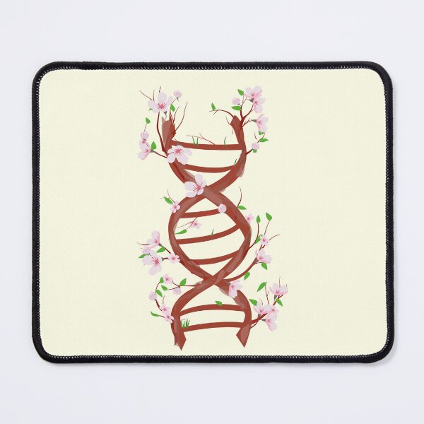 Item preview, pastel DNA flowers ,spring dna structure Sakura molecule designed and sold by ELmezz.