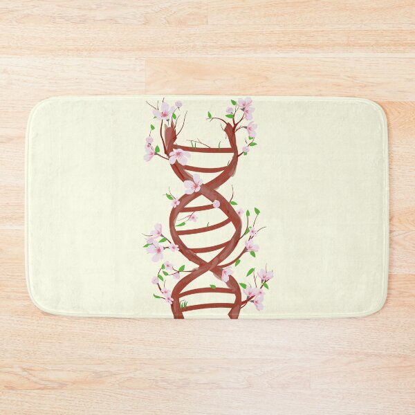 Item preview, pastel DNA flowers ,spring dna structure Sakura molecule designed and sold by ELmezz.