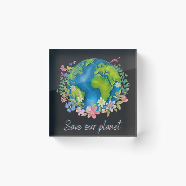 Item preview, Save Our  Planet- Earth Day designed and sold by BlakefourDesign.