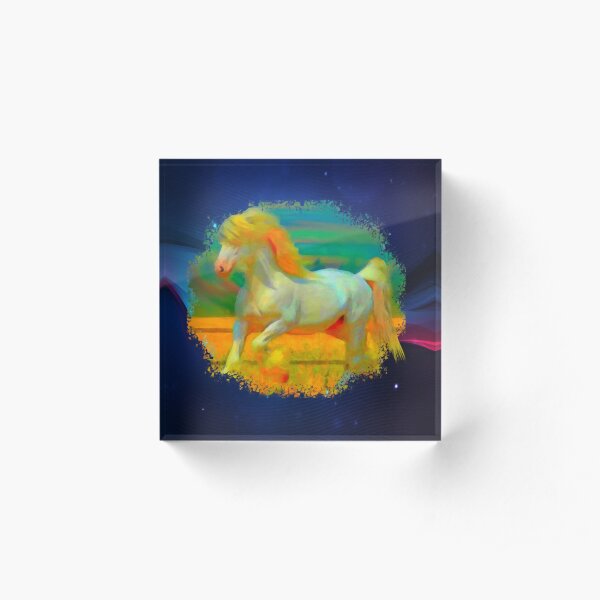 Gentle Giant Horse Acrylic Block