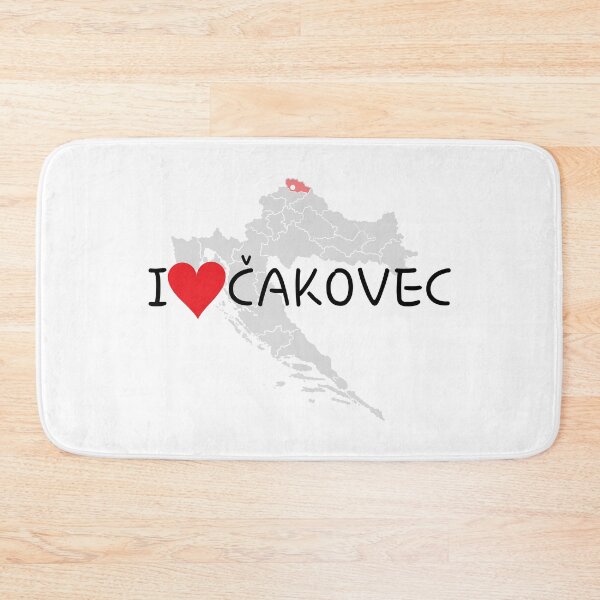 Artikelvorschau, "Ich liebe Čakovec" entworfen und verkauft von MC Art Studio.