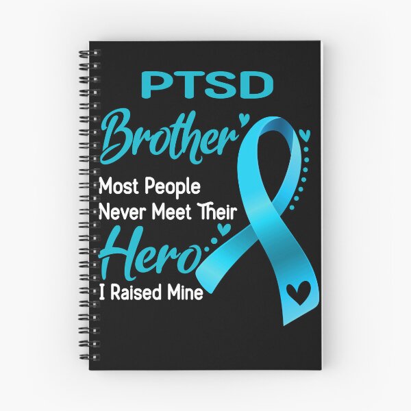 Item preview, PTSD Brother Most People Never Meet Their Hero I Raise Mine designed and sold by tenjun16.