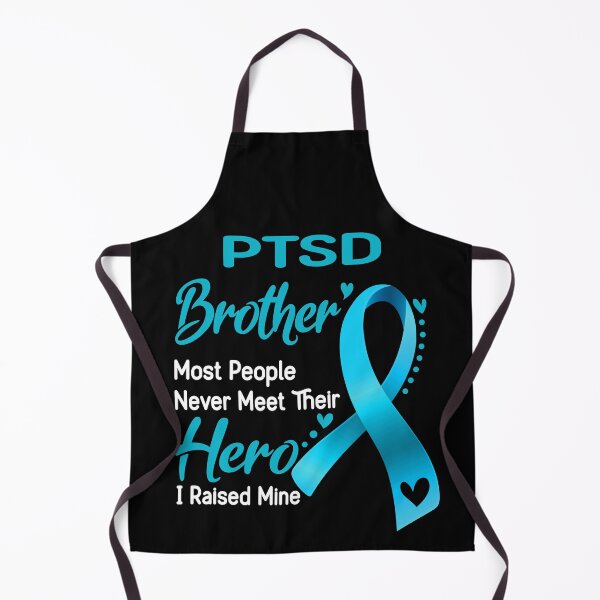 Item preview, PTSD Brother Most People Never Meet Their Hero I Raise Mine designed and sold by tenjun16.