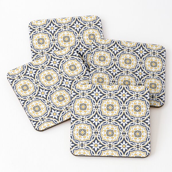 Item preview, Traditional Portuguese Tiles Seamless, Portuguese Tiles Pattern Design, Portuguese Tiles Azulejos, Blue and White Portuguese Tile designed and sold by Paintcorner.