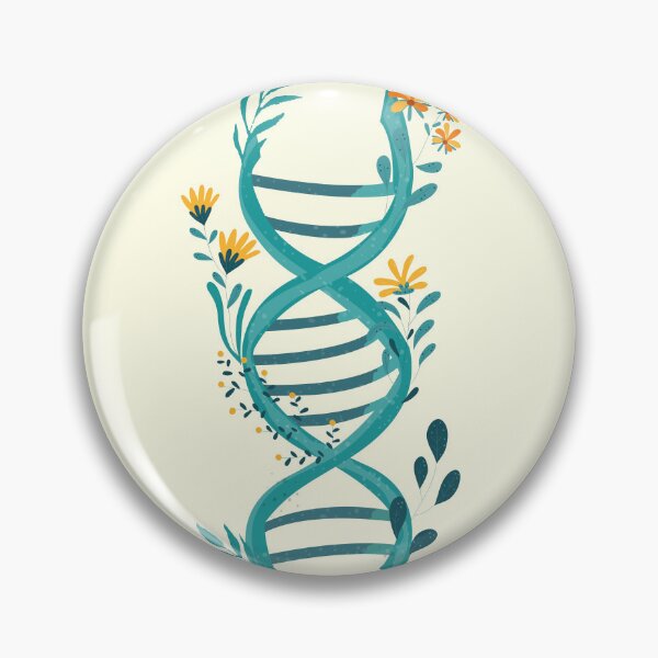 Item preview, DNA flowers ,spring dna structure trees floral molecule designed and sold by ELmezz.
