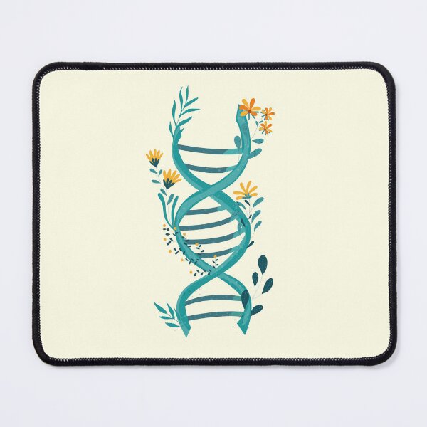 Item preview, DNA flowers ,spring dna structure trees floral molecule designed and sold by ELmezz.