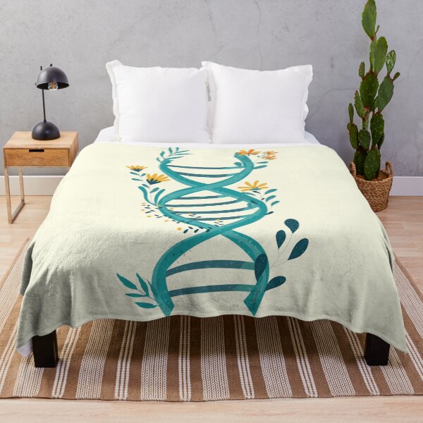 Item preview, DNA flowers ,spring dna structure trees floral molecule designed and sold by ELmezz.