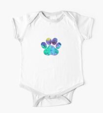 Paw print One Piece - Short Sleeve