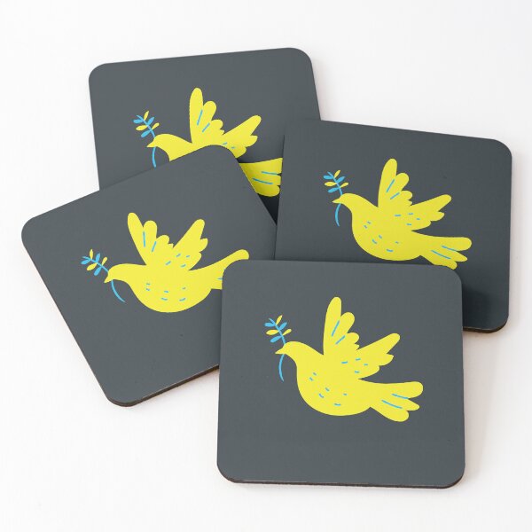 Item preview, Ukrainian Peace Bird Ukraine Dove Symbol Solidarity Unity designed and sold by gkao.