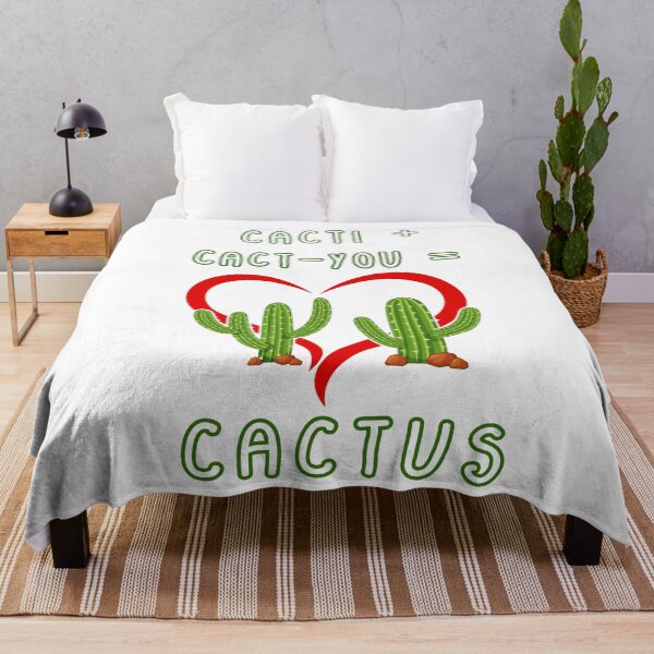 Item preview, CACTI + CACT-YOU = CACTUS funny gift for lovers designed and sold by Goods-by-Jojo.