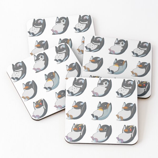 Item preview, Cute sliding penguin pattern designed and sold by AniBeanz.