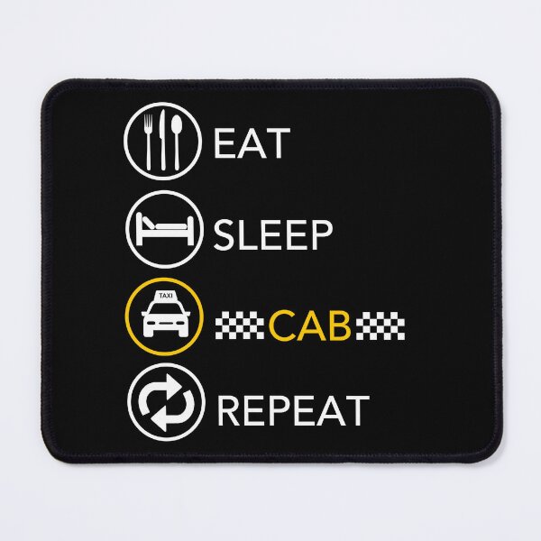 Item preview, Eat Sleep Cab Repeat - Taxi Driver - Cab Driver Gift designed and sold by JukeLox.