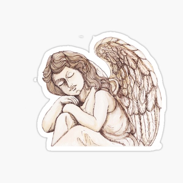 Angel II Sticker
