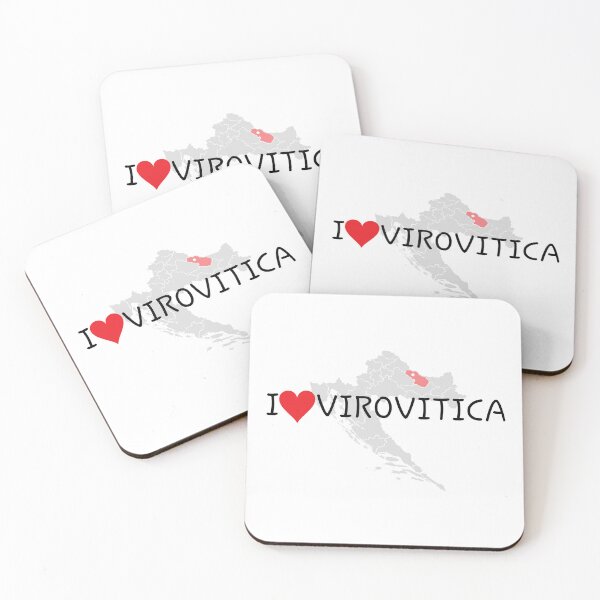 Item preview, "I Love Virovitica" designed and sold by MC Art Studio.