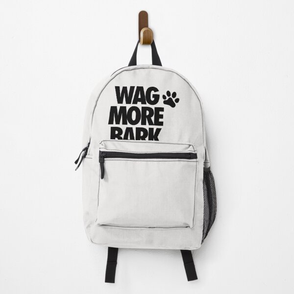Item preview, WAG MORE BARK LESS. Sticker designed and sold by MircoHeck.