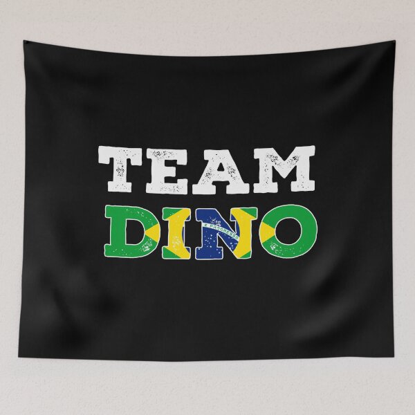Item preview,  Team Dino Flag Brazil  Ramon Rocha Queiroz  designed and sold by paulocampos.