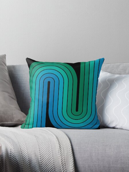 Item preview, Retro Geometric Double Arch Design 598 designed and sold by tonymagnerart.