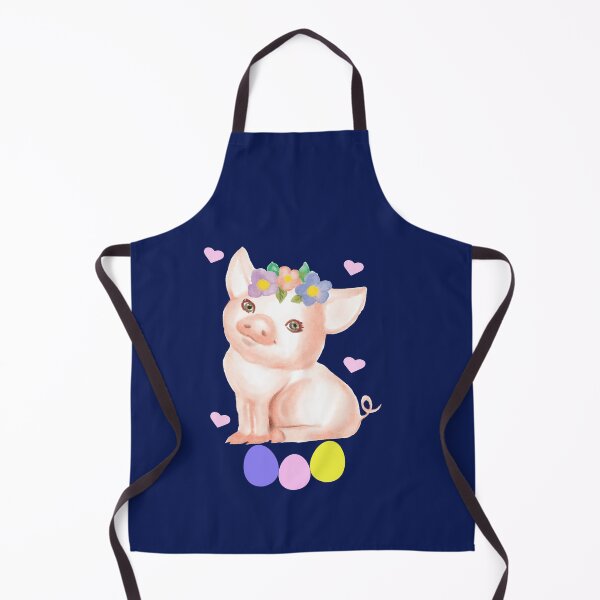 Item preview, Cute Pig With Flowers Pig Lover Funny Easter designed and sold by SharpThreadZ.