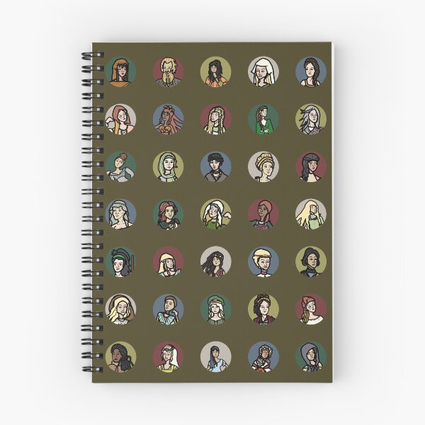 Item preview, Fantasy Portrait Dots designed and sold by LochNestFarm.