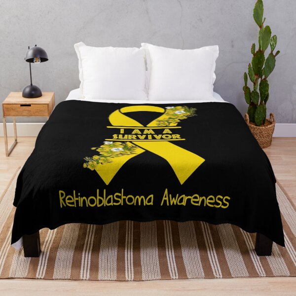 Item preview, I Am A Suvivor Ribbon Retinoblastoma Awareness designed and sold by heppenp.