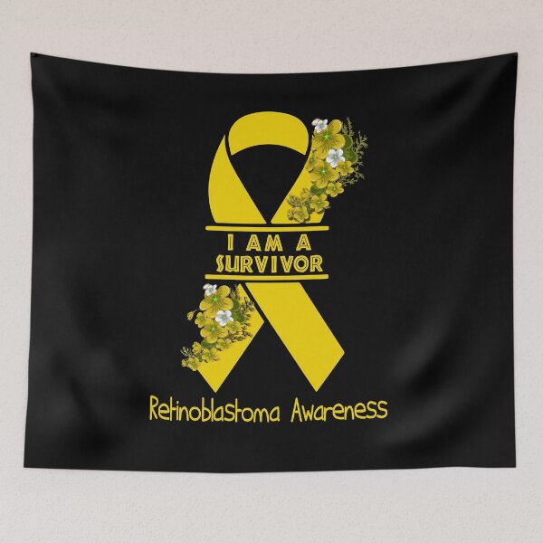 Item preview, I Am A Suvivor Ribbon Retinoblastoma Awareness designed and sold by heppenp.