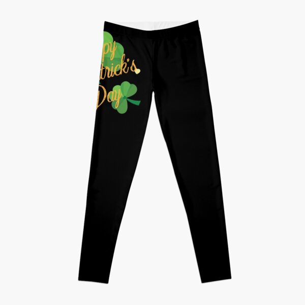 St. Patrick's Leprechaun Elf Workout Leggings Women Yoga 