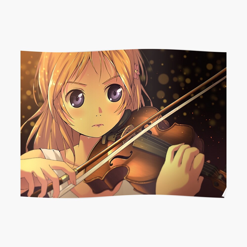 Poster « Your lie in april », par Arlox | Redbubble