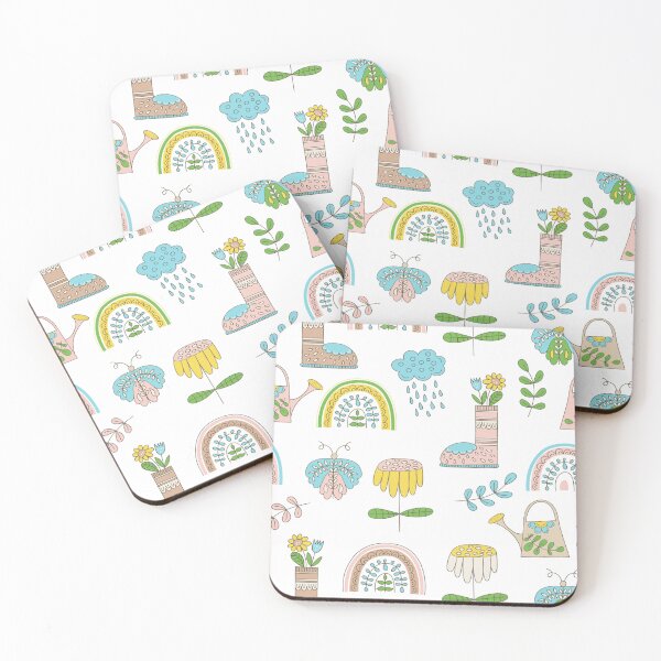 Item preview, FLOWRS AND RAIN BOOTS  designed and sold by DiscoVibes.