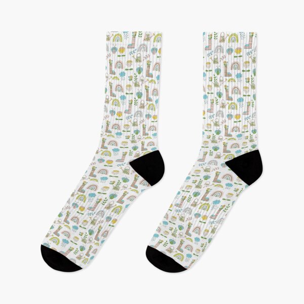 Item preview, FLOWRS AND RAIN BOOTS  designed and sold by DiscoVibes.