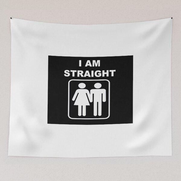 Item preview, I AM STRAIGHT designed and sold by ArtIsWonderful.