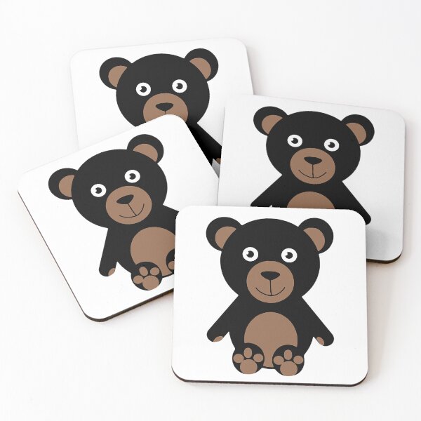 Item preview, Cute Animated Bear Cartoon designed and sold by ArtCollectables.