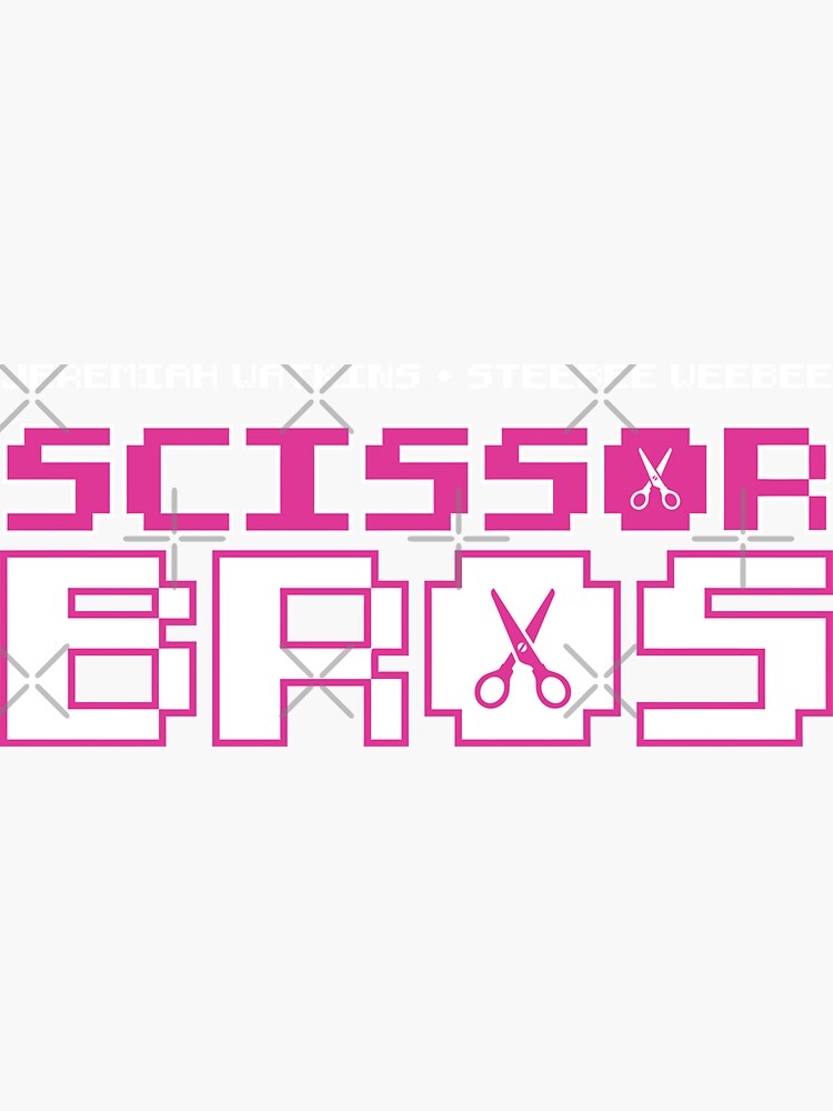 "Scissor Bros Merch Scissor Bros Logo" Sticker for Sale by MorinoMiya