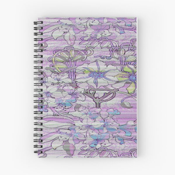Item preview, Vintage Botanical Vaporwave Glitch Purple designed and sold by BioDigital-Jazz.