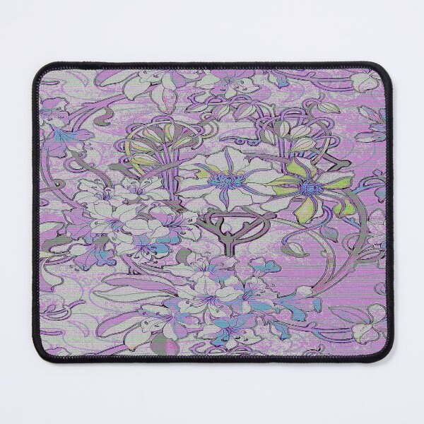 Item preview, Vintage Botanical Vaporwave Glitch Purple designed and sold by BioDigital-Jazz.
