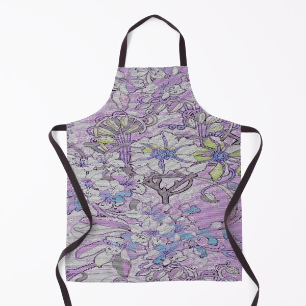 Item preview, Vintage Botanical Vaporwave Glitch Purple designed and sold by BioDigital-Jazz.