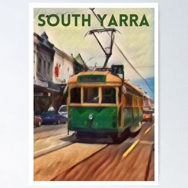 Item preview, South Yarra Vintage Travel  designed and sold by Quoteeble.