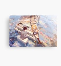 Your lie in april Canvas Print