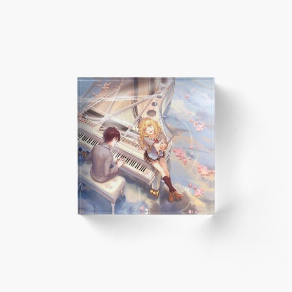 Your lie in april Acrylic Block