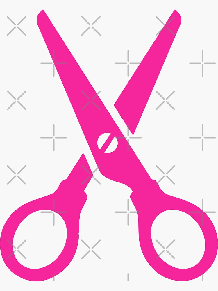 "Scissor Bros Merch Scissor" Sticker by MorinoMiya Redbubble