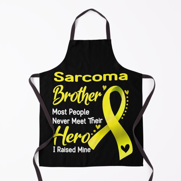Item preview, Sarcoma Brother Most People Never Meet Their Hero I Raise Mine designed and sold by tenjun16.