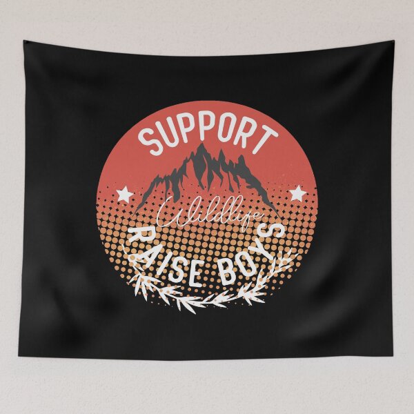 Item preview,  Support Wildlife Raise Boys designed and sold by ZOUBAH.