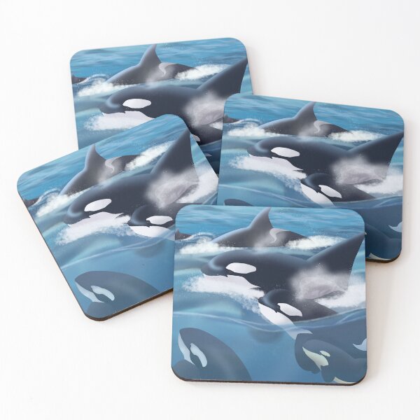 Item preview, Killer Whale Pod  designed and sold by Opalescent Studios.